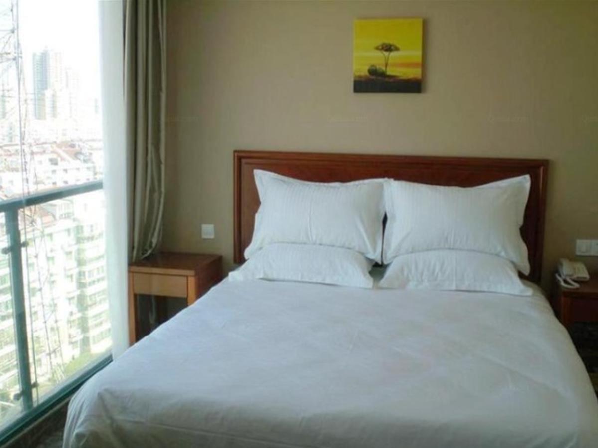 Greentree Inn Jiangsu Wuxi Hubin Business Street Business Hotel Exterior foto