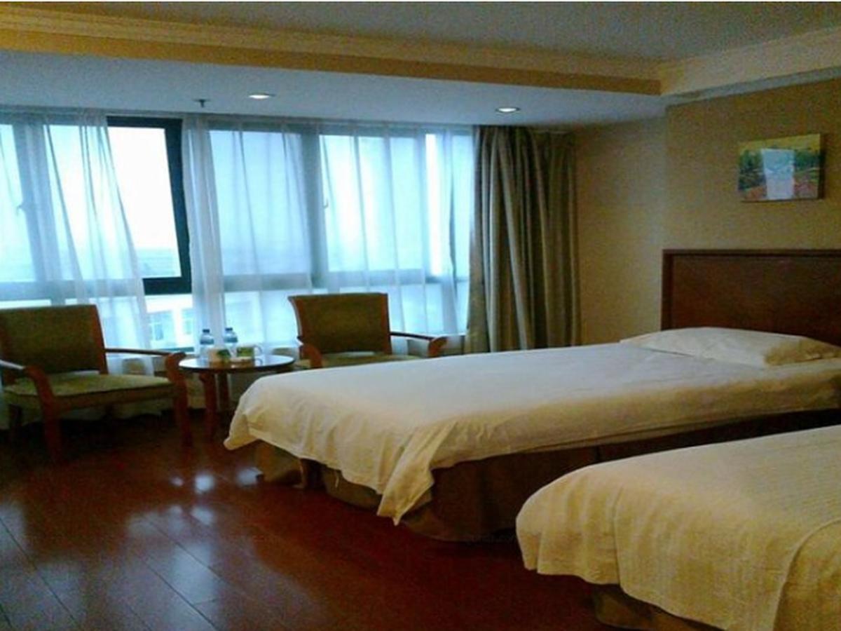 Greentree Inn Jiangsu Wuxi Hubin Business Street Business Hotel Exterior foto