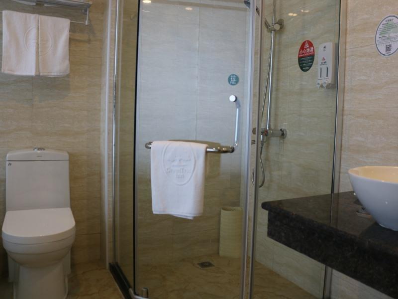 Greentree Inn Jiangsu Wuxi Hubin Business Street Business Hotel Exterior foto