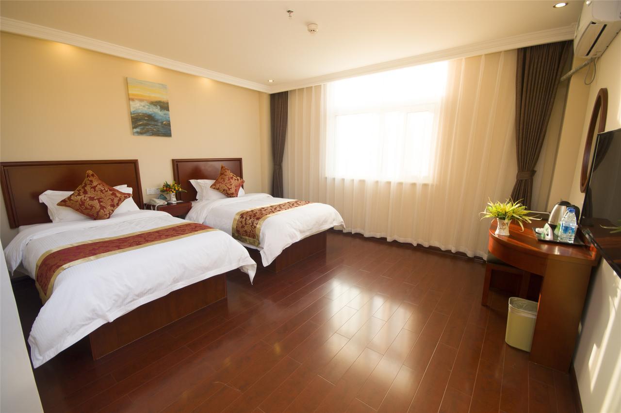 Greentree Inn Jiangsu Wuxi Hubin Business Street Business Hotel Exterior foto
