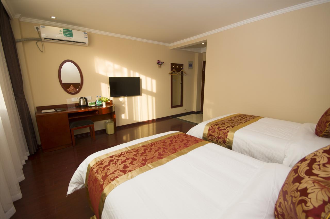 Greentree Inn Jiangsu Wuxi Hubin Business Street Business Hotel Exterior foto