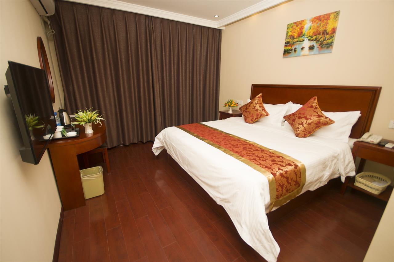 Greentree Inn Jiangsu Wuxi Hubin Business Street Business Hotel Exterior foto