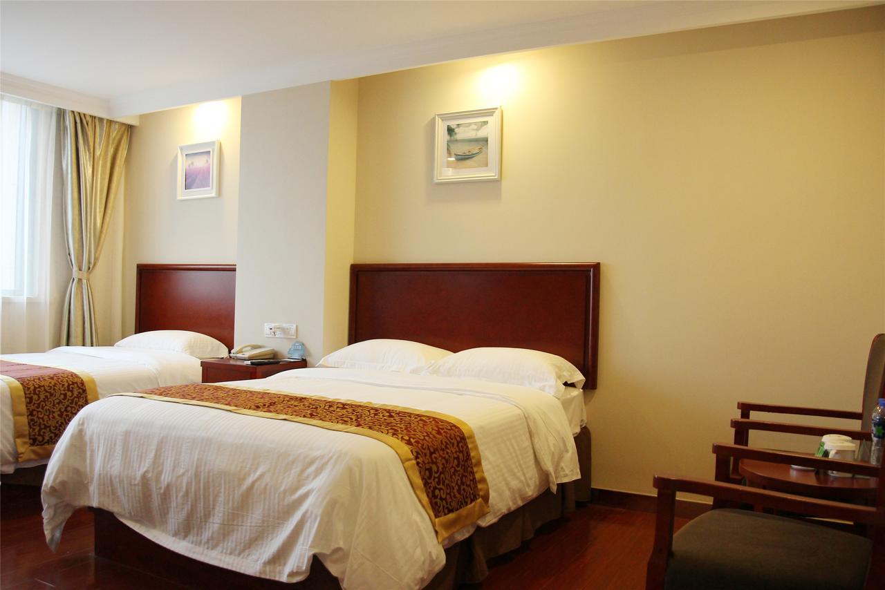 Greentree Inn Jiangsu Wuxi Hubin Business Street Business Hotel Exterior foto