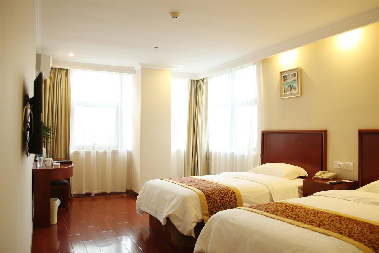 Greentree Inn Jiangsu Wuxi Hubin Business Street Business Hotel Exterior foto